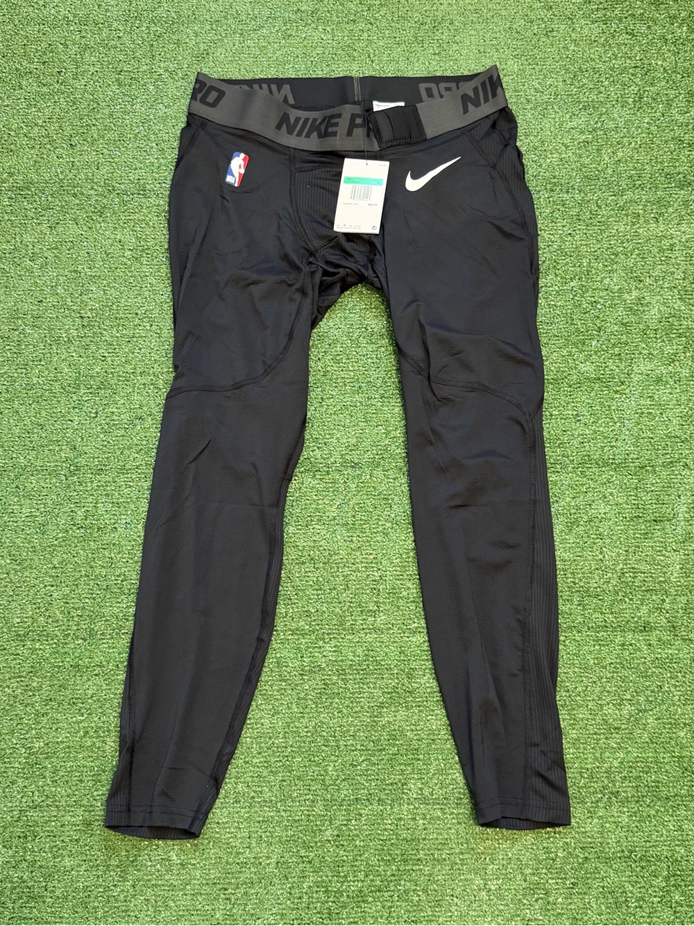 Nike Pro NBA Player Issued 3/4 Compression Tights Black Men's XL DN1548-010 NWT